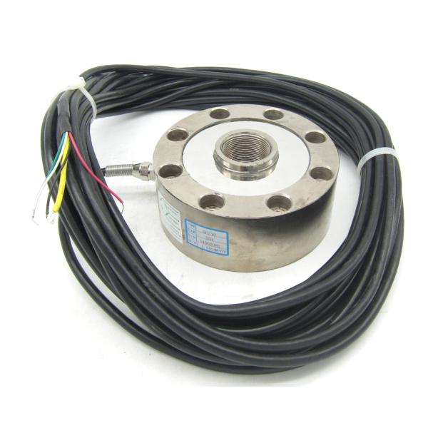 High Temperature Loadcell / Through-Hole Donut Axle Load Cells Compression Load Cell Sensor 30T For Truck