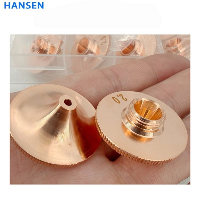 D28 laser cutting nozzle , single layer laser nozzle , double layer laser nozzle , high pressure storm laser nozzle , copper laser nozzle D28 , fiber