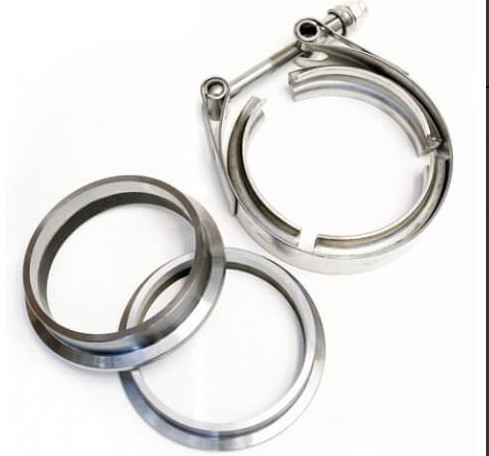 High Performance 2.5 Inch V Band Exhaust Clamp With Male And Female Flanges