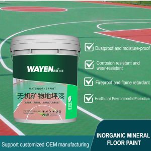 High Temperature Resistant Cold Coating Type Epoxy Floor Paint PH5 Alkali