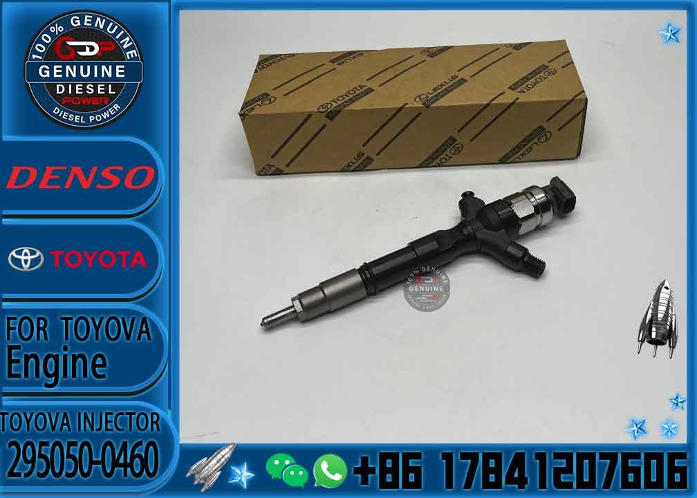 High Quality Diesel Injector 23670-30400 23670-39365 295050-0200 295050-0460 Common Rail Injector for Denso Toyota Auto