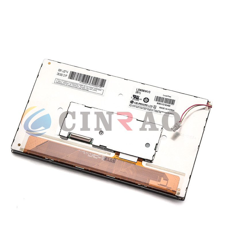 GPS Navigation 800*480 LB080WV3(B1) LCD Car Panel