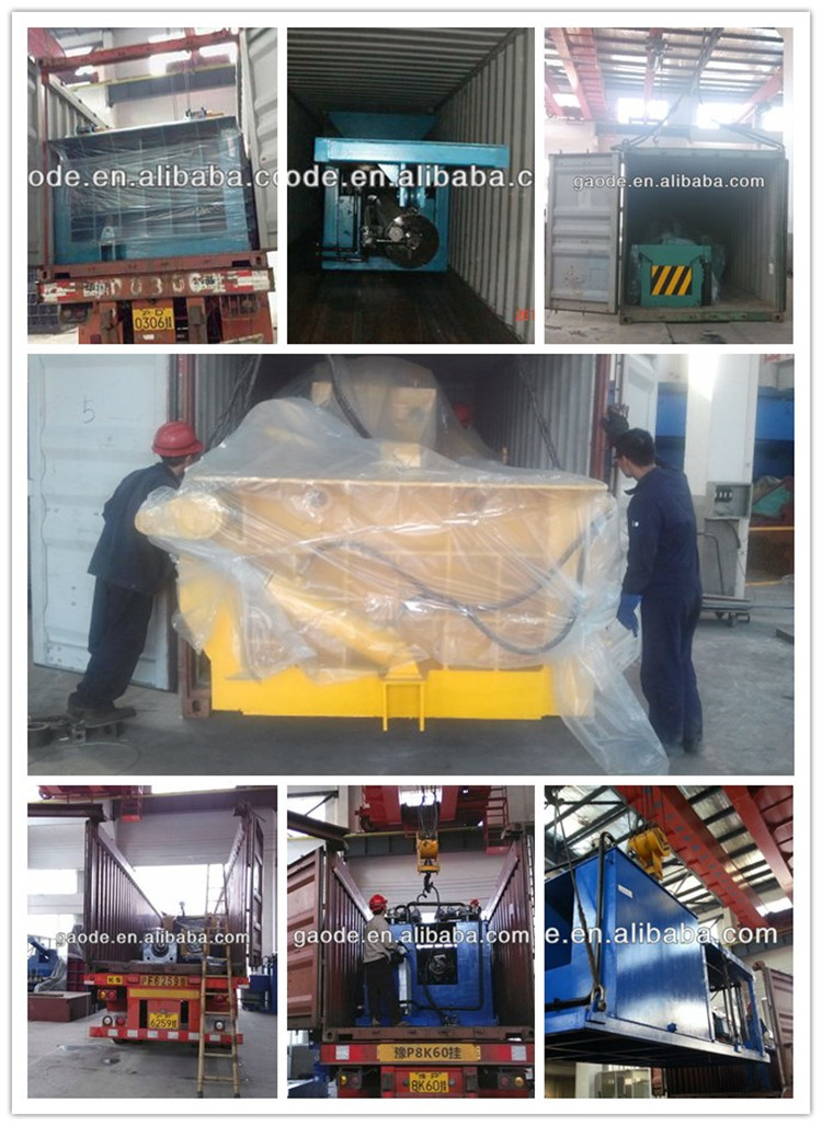 Heavy Duty Shear Baler Scrap Materials Cutting Baler Used Sheet Metal Shears