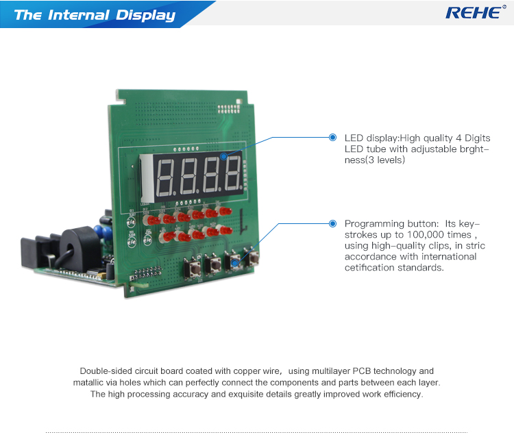 96*96 Single phase Intelligent Digital analog multimeter with RS485