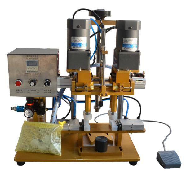 Semi-automatic Capping Production Line 220V 380V Bottle Capping Machine