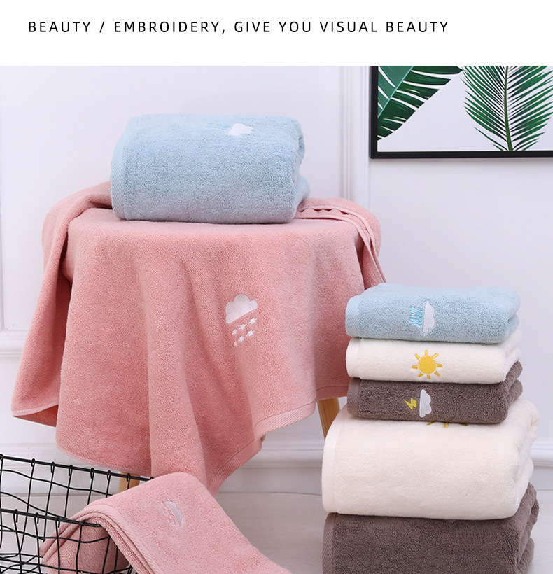 Home 80g Thickened 32S Satin Cotton Absorbent Small Square Towel for Reusable Kitchen