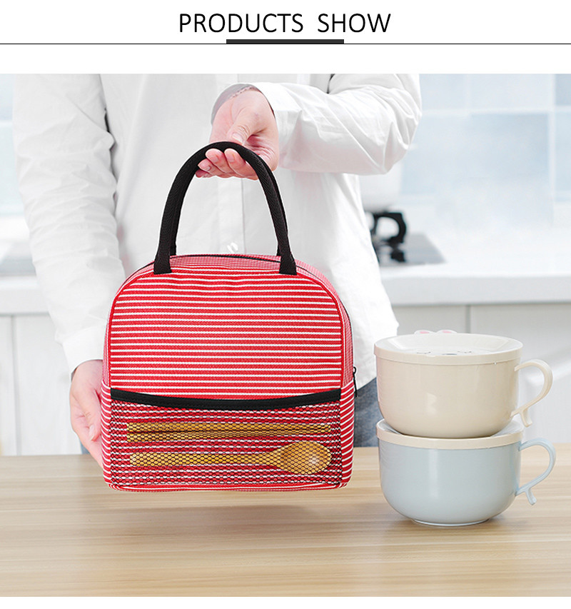 Water Resistant Aluminum Film Insulated Lunch Cooler Bags