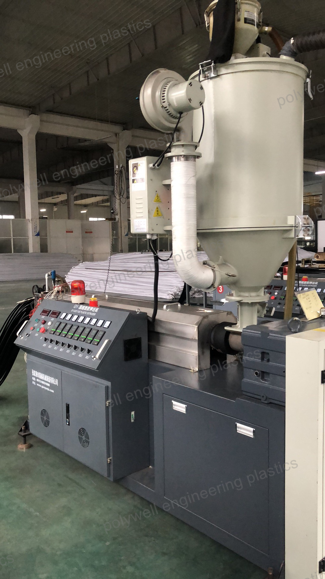 Plastic Nylon Extruder Machine For PA66 Thermal Break Strip Polymer Extruding Machinery Polyamide Extrusion Machine