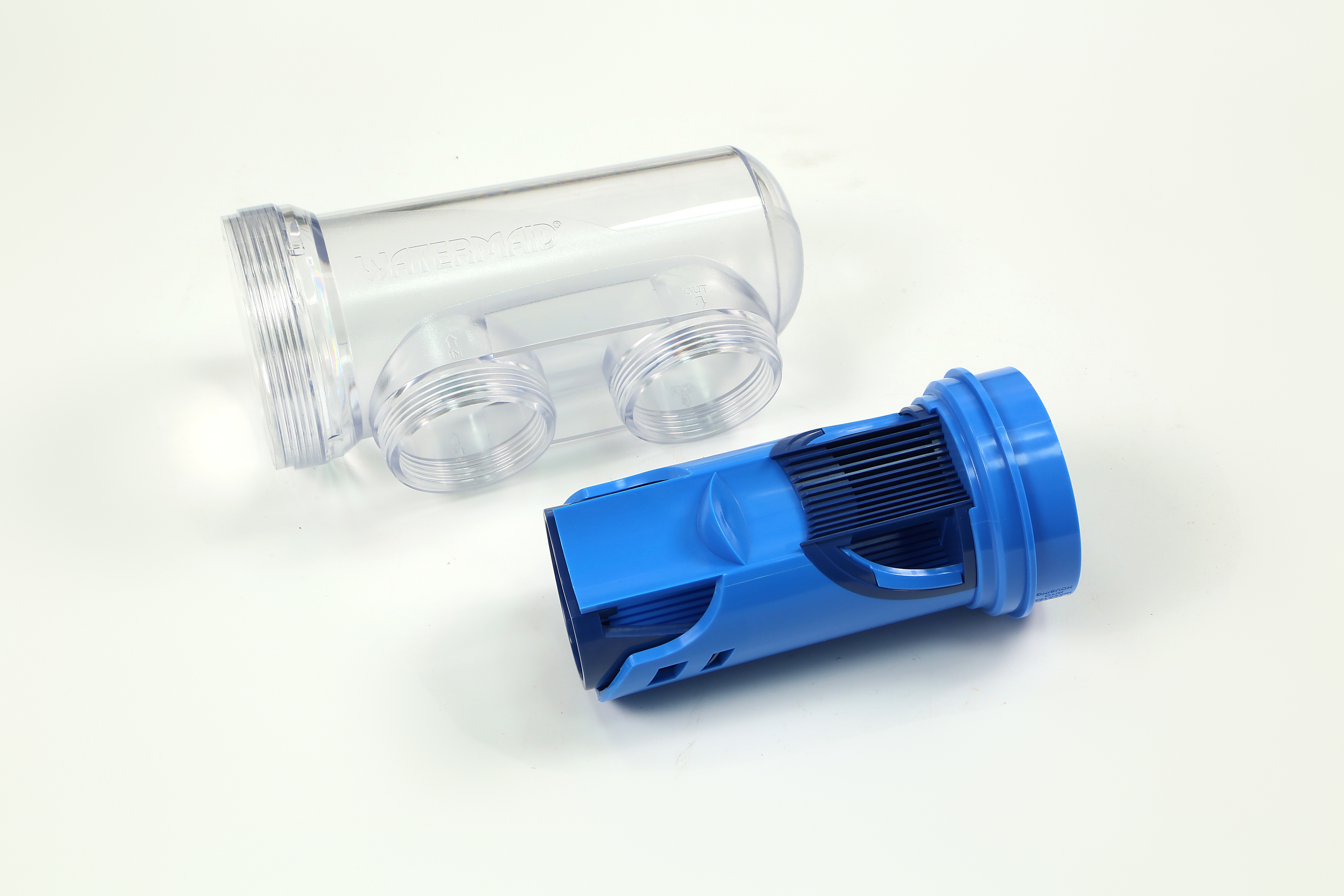 DIN 1.2316 Plastic Injection Molding Parts Water Filter Plastic Housing Hasco