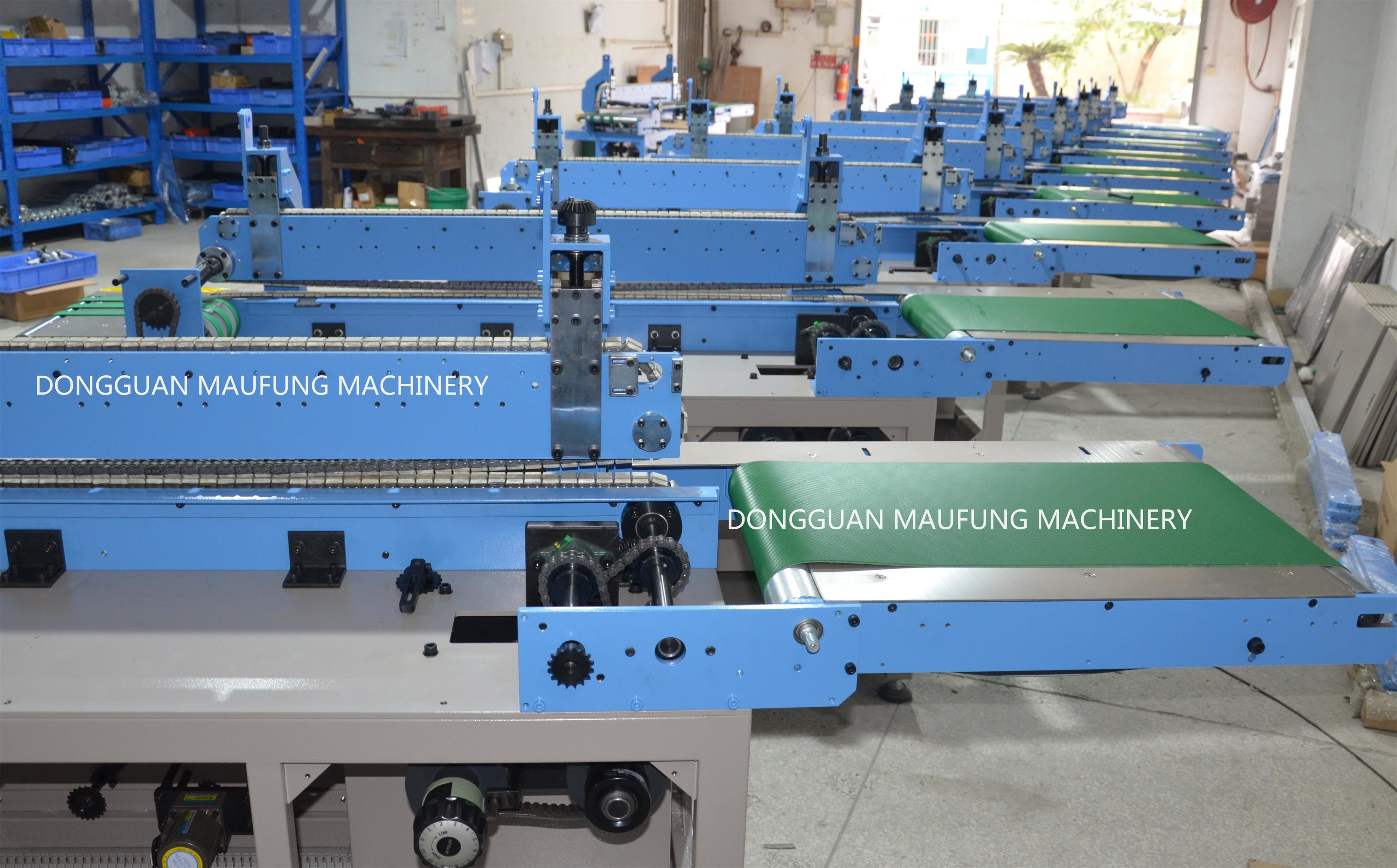 Hard Cover Book Block Back Paper Tipping Machine / Book Edge Paper Pasting Machine MF-620P