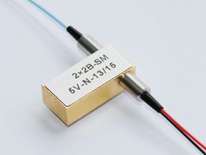 Metropolitan Area Network 2×2 Optical Bypass Switch For Configurable OADM