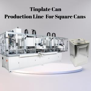 Quality Flanging Beading On Panel Big Sqaure Cans Comination Machine for sale