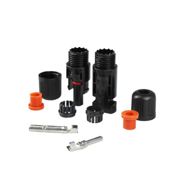 Dustproof Copper Silver Plated High Current Solar Panel Connectors and PV Connectors