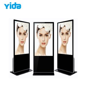 LCD Touch Screen Kiosk 55inch Floor Standing LCD Kiosk For Advertising