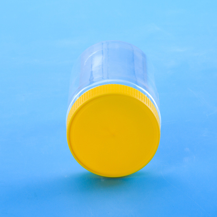 Embossed Clear Plastic Screw Top Containers