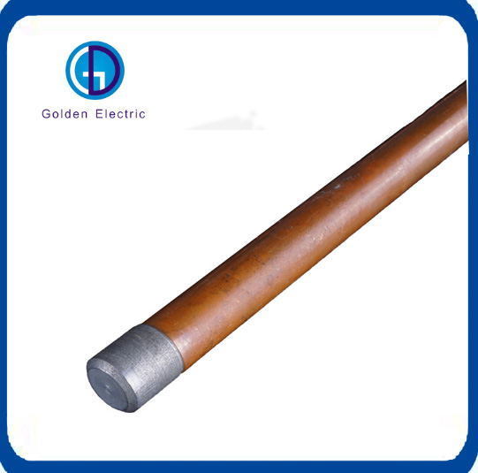 Chinese Copper Rod Manufacturer Solid Copper Earth Rods Pure Copper Ground Rod for Wholesale