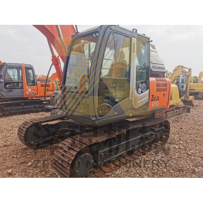 0.59 m3 Bucket Capacity Hitachi ZX120-3 Crawler Excavator with Original Hydraulic Pump