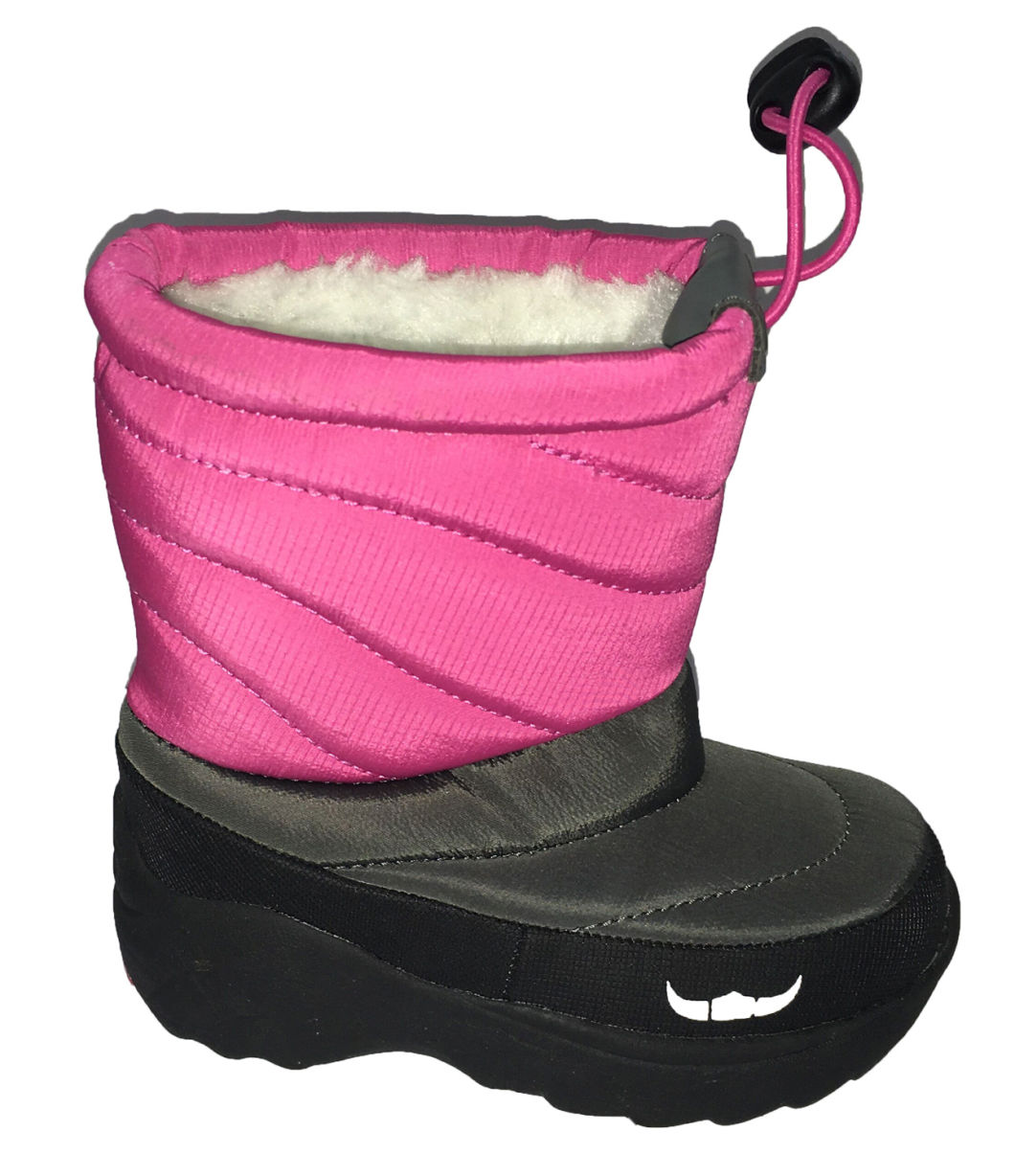 Kids Snow Boots Warm Winter Fur Boots PU Nylon Boots Non-Slip Boots Soft Boots Outdoor Boots Anti-Slip Boots