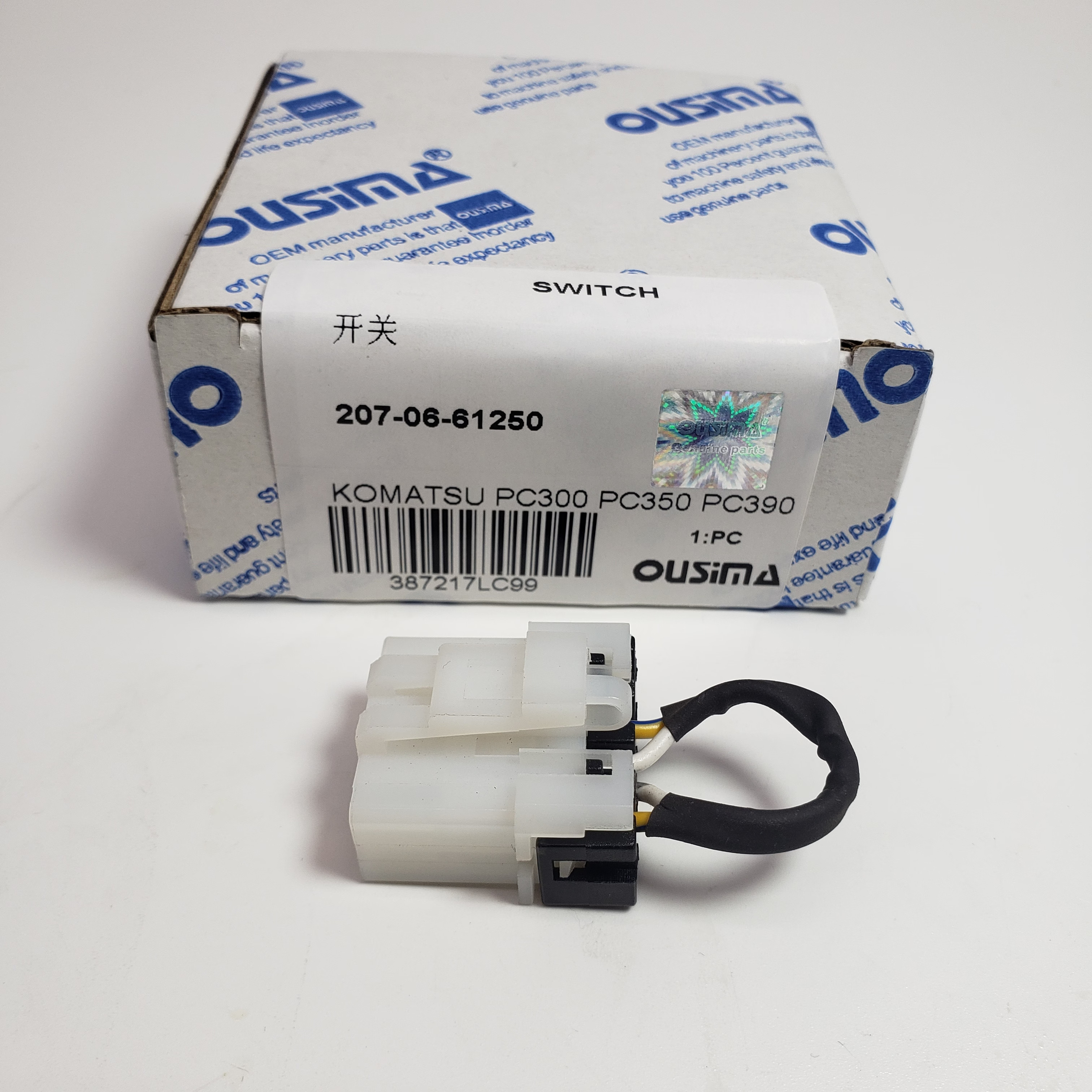 Switch 207-06-61250 For Komatsu PC210 PC350 PC390