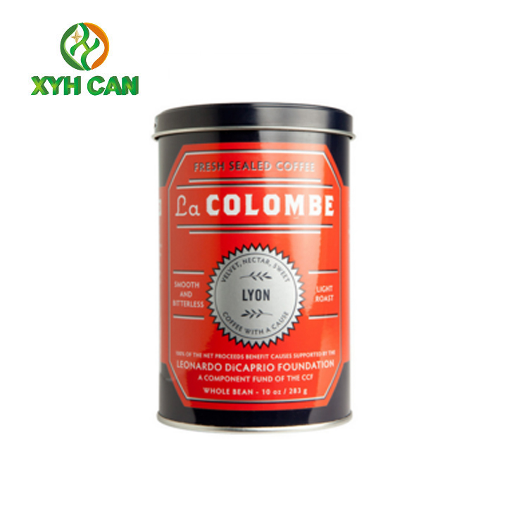 Coffee Tin Can Empty Metal Tin Can Packaging Coffe with Custom Logo