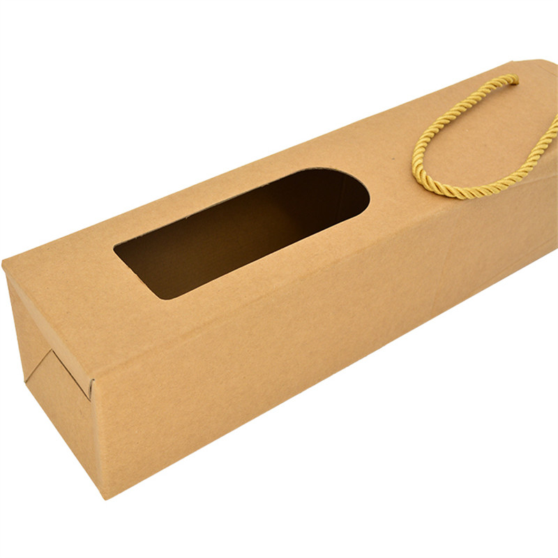 Bureau Veritas CMYK Wine Bottle Gift Boxes Recycled With Window