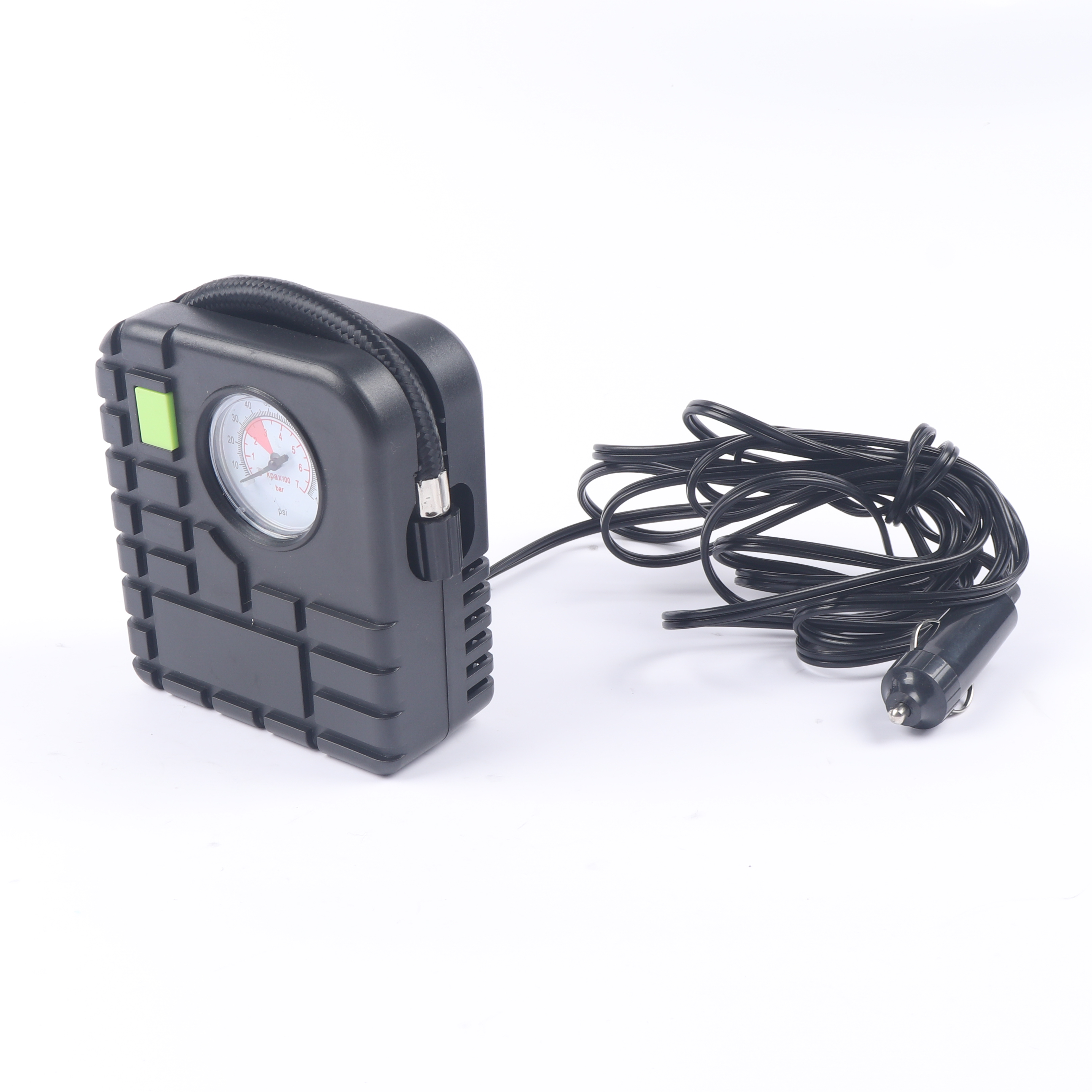 Compact Mini Air Pump Tire Inflator for Bicycle Scooter 3M Power Cord 50CM Air Hose