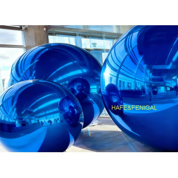 Inflatable Mirror Ball, PVC Sparkly Event Decoration Custom Colors Available