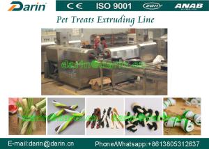 Quality Automatic Dog Food Extruder Twist Rope Treats Dog Treats Machinery for sale