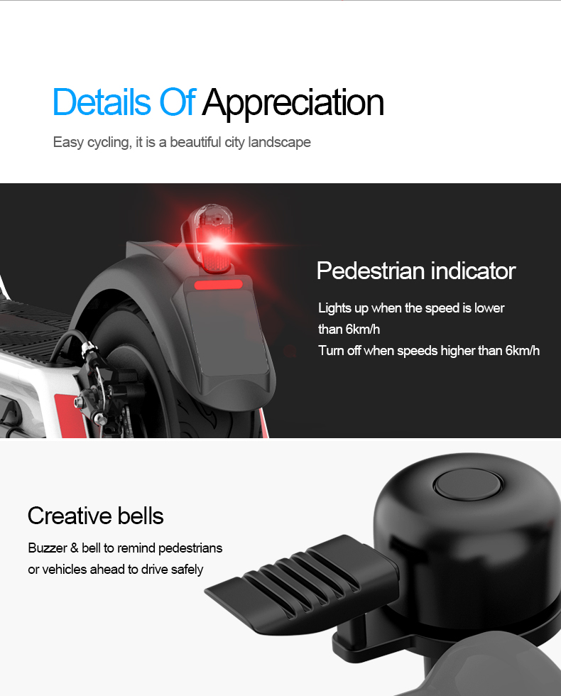 Unisex Electric Scooter X9 16.5Ah Battery 850w Motor Foldable Design Net/Gross Weight 20KG/21KG EU/US Warehouse Delivery