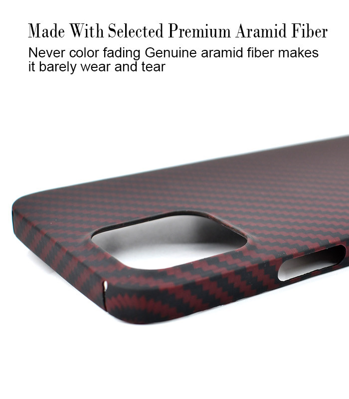Paper Thin Aramid Fiber Phone Case Carbon Fiber iPhone Case