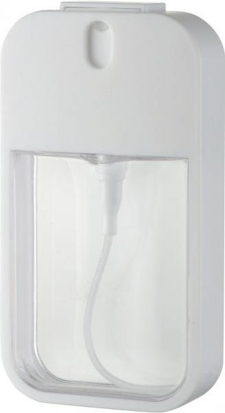 JL-PA102A 20ml ABS PETG Plastic Perfume Card Square Fine Mist Pump Sprayer Bottle For Travelling