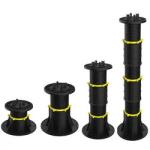 High Durability Adjustable Plastic Pedestal with Height Adjustment Feature