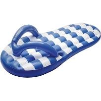 Emoji Flip Flop Inflatable Pool Float For Swimming Pool Or Beach