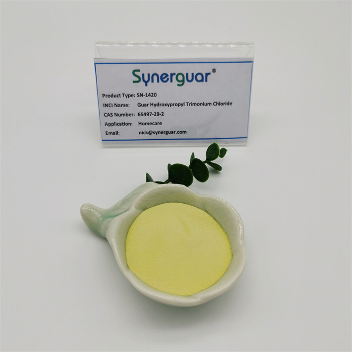 Cationic Guar Gum With High Cost Performance Has Medium Viscosity And Medium Degree Of Substitution For Homecare