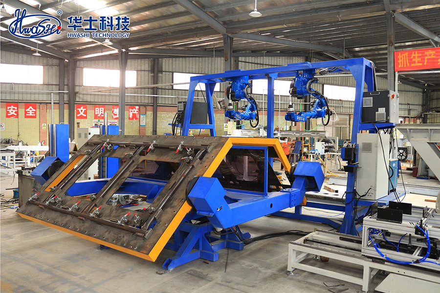 HWASHI Scaffolding Robotic Welding Machine Six Axis 50hz AC Servo Driving