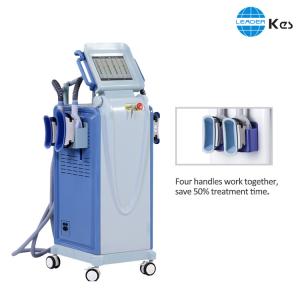 Quality 4 Handles Cryolipolysis Machine , Fat Freezing Weight Loss Machine for sale