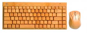 Quality Creative bamboo computer keyboard set wholesale wireless keyboard and mouse for sale