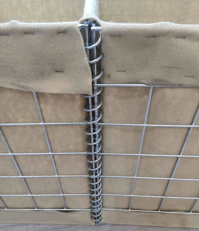 20 Cells 2.21m Galvanized Welded Gabion Baskets 5mm Gabion Baskets 300g/M2
