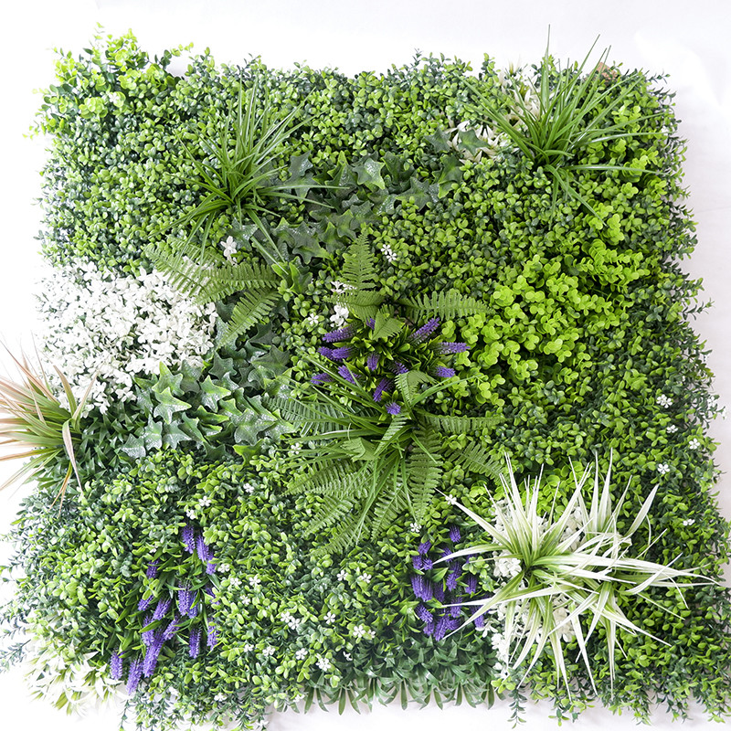 Plant Panels Artificial Grass Walls 40mm Faux Decoration Outdoor