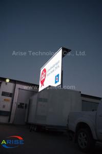 China Truck Mobile Advertising Led Display Mobile Led Video Advertising Trailer,ariseled.com. on sale