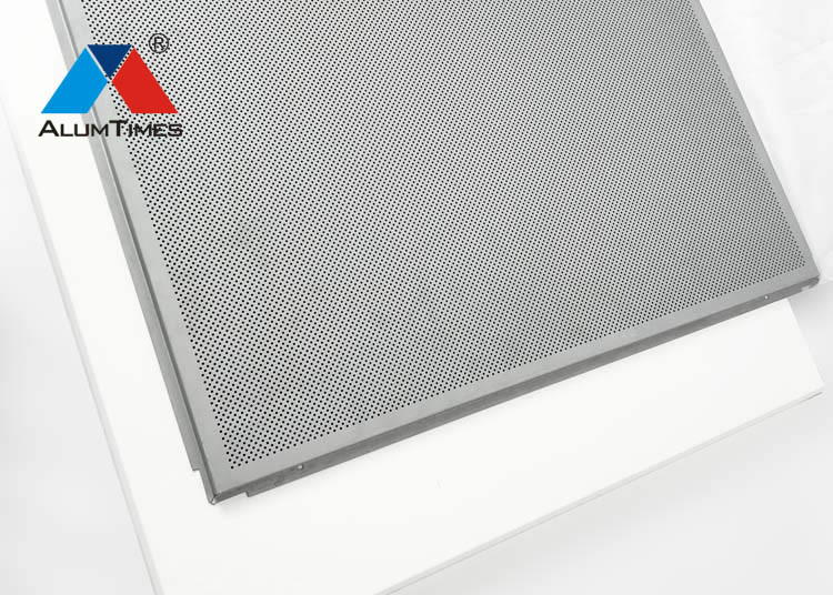 Architectural Extrusions Lay In Ceiling Panels 595 X 595mm Pure White Coated