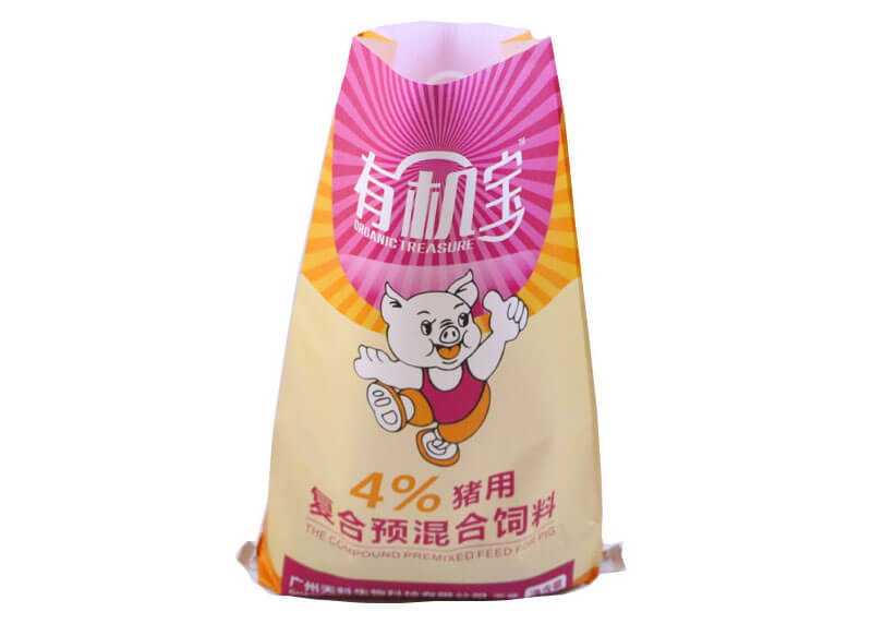 Water Proof Poly Woven Sacks , Dry Food Packaging Bags For 50 Kg Rice