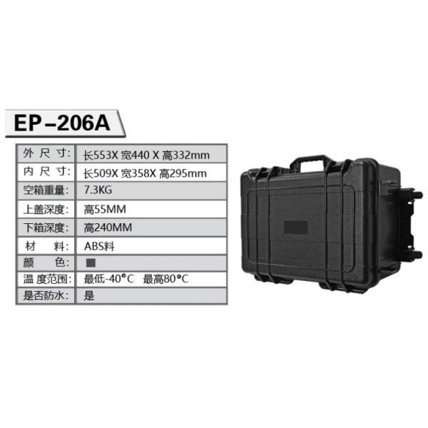 Heavy Duty ABS Tool Box IP67 Waterproof with Custom Logo