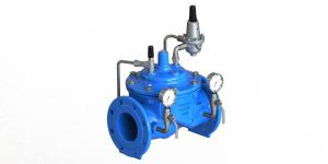 Quality Flange Connection Pressure Reducing Valve With EPOXY Coated Technology Design for sale