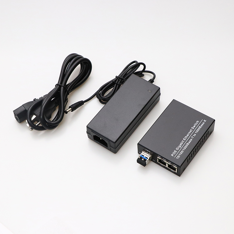 Customized Fiber Optic Media Converter LC SC Fast Gigabit 1000M Data Rate