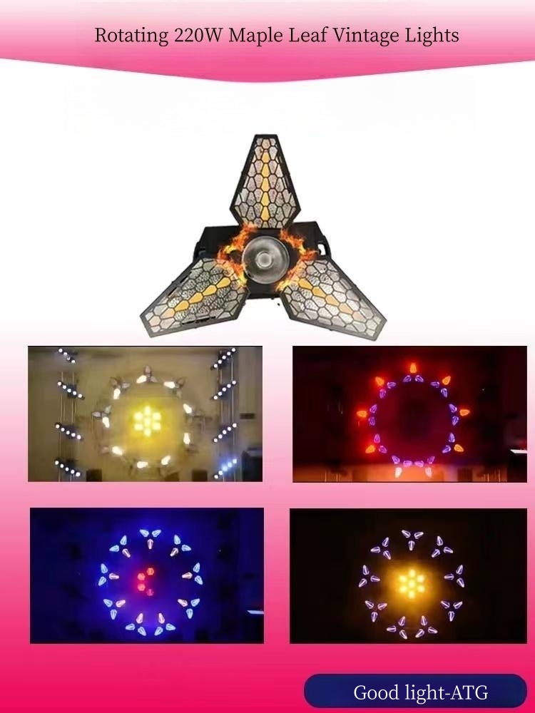 250W Head Stage Effect Lighting DJ Disco Stage Lights for Disco Party Retro Light