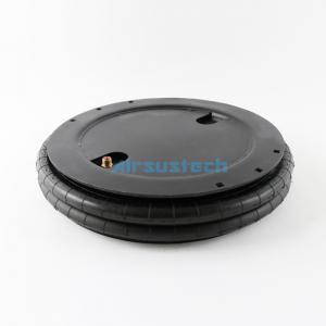 Quality AIRSUSTECH 2B545 Convoluted Rubber Air Spring Suspension With Bracket For Semi-Trailer for sale