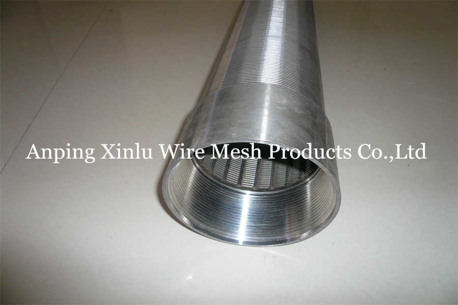 5800mm Long Continuous Slot Screen 99 % Filter Rating With API STC Connection