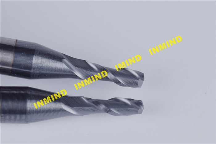 CNC Milling Machine Cutting Tools , R0.2 Corner Rounding End Mill Set