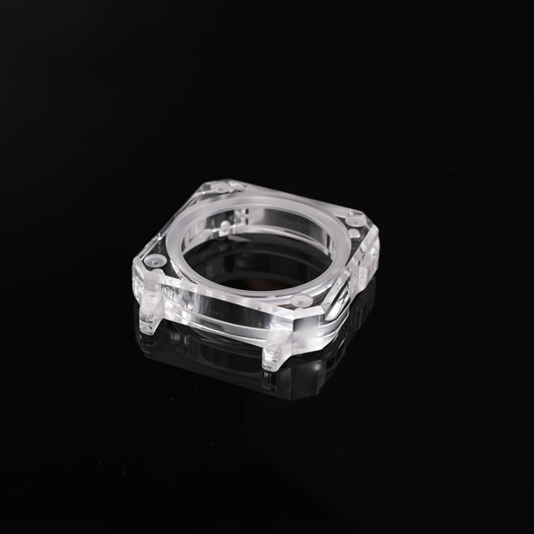 6mm Thickness Sapphire Crystal Watch Case Scratch Resistance For Luxury Brand